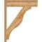 Ekena Millwork Funston Block Rough Sawn Outlooker, Western Red Cedar, 8"W x 32"D x 40"H OUT08X32X40FST05RWR - alternate 3